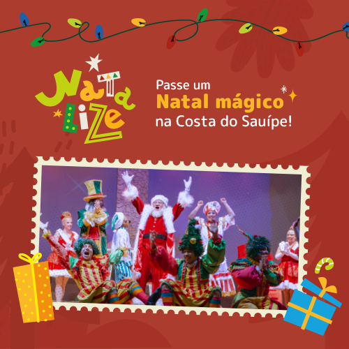 Natal em família no All Inclusive mais amado da Bahia!