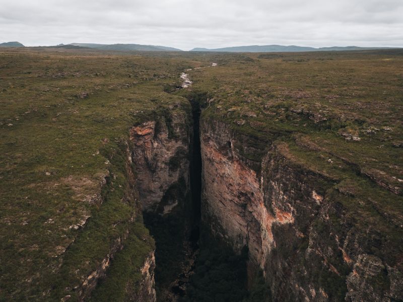 Canion do Vale do Pati, na Chapada Diamantina